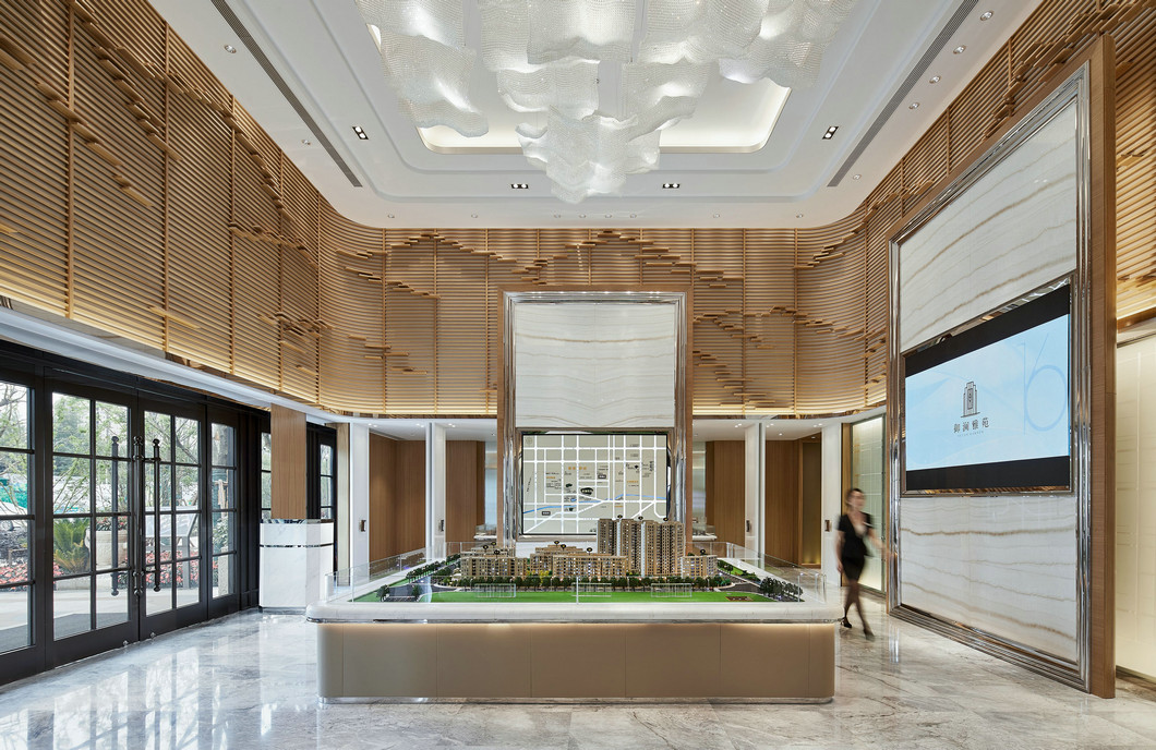 上海颐居装饰设计 · 御兰雅苑售楼处-2