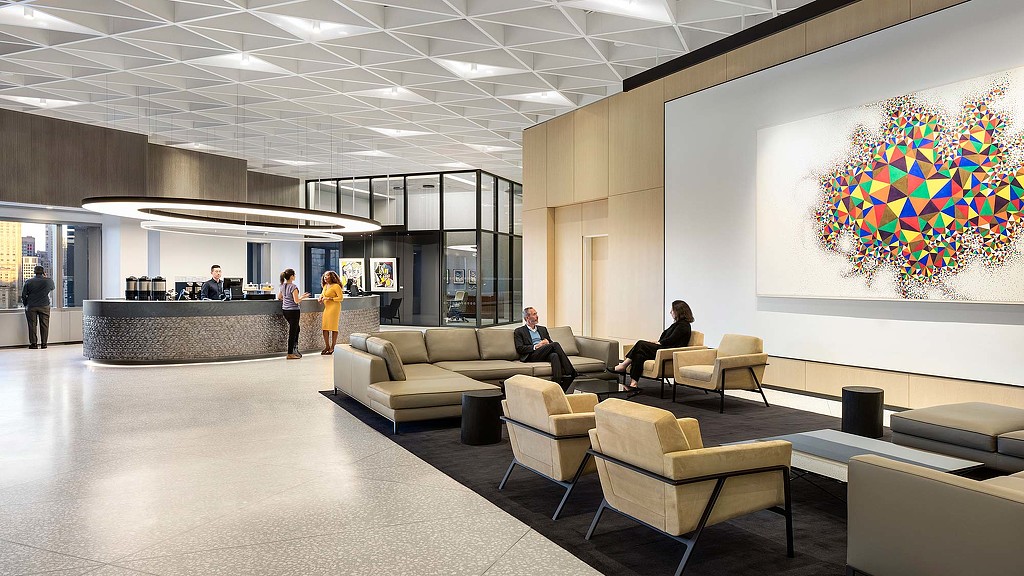 Gensler 打造的高端金融公司总部-3