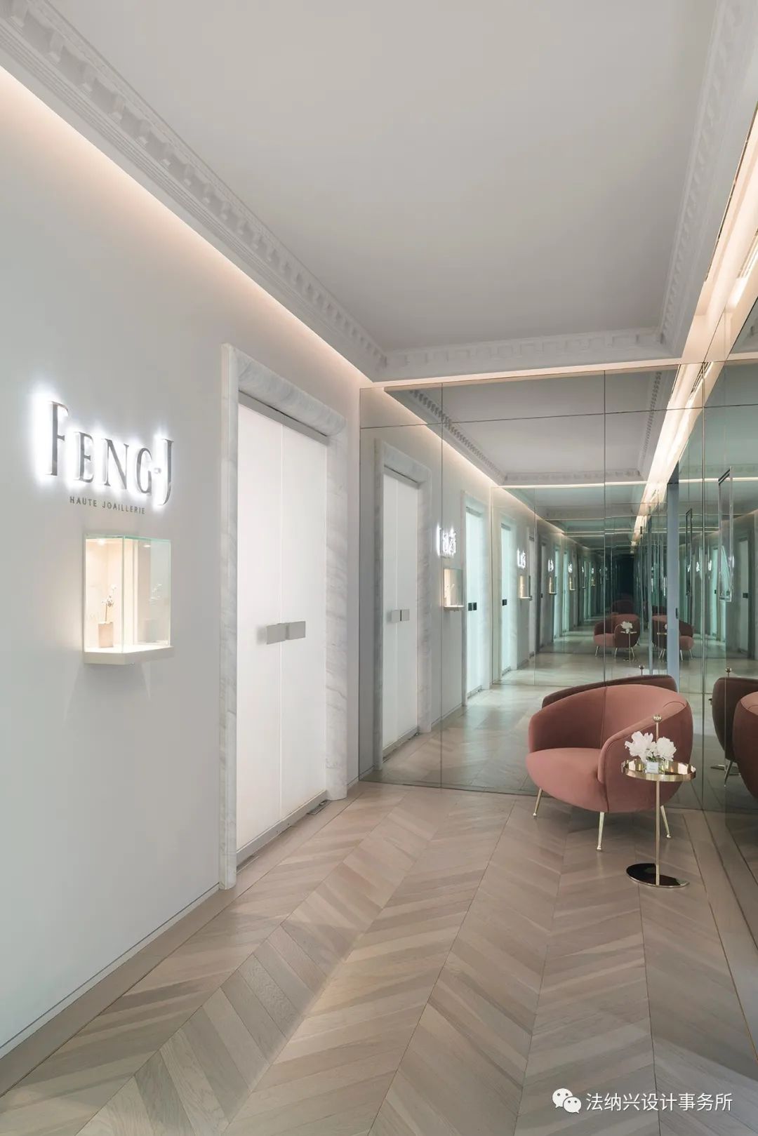 法纳兴设计事务所打造魔都 FENGJ 珠宝店，浪漫私人订制新风尚-16