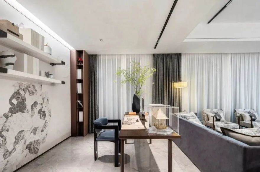 河源星河丹堤 | 雅致“清平乐”样板间,重现宋代风韵-23