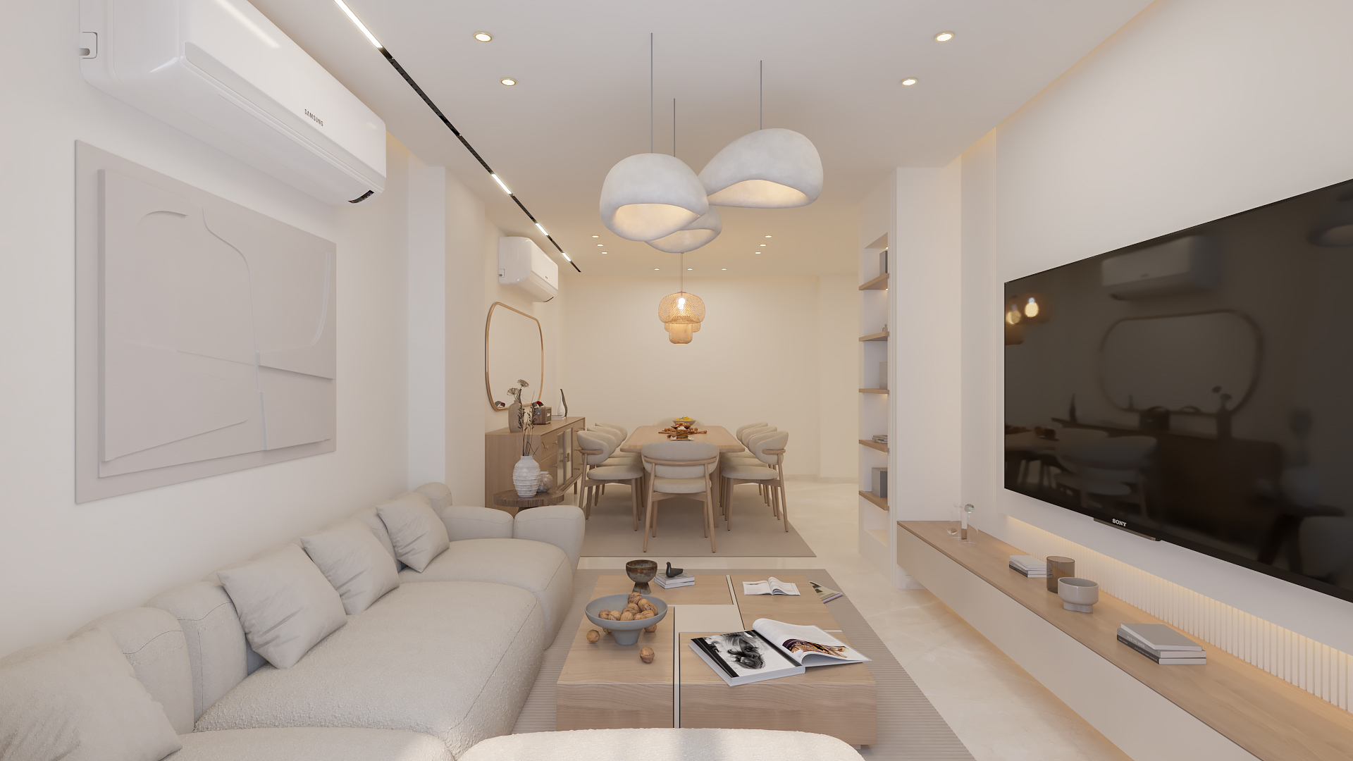 Wabi-Sabi Style Apartment at New Smouha, Alexandria-6