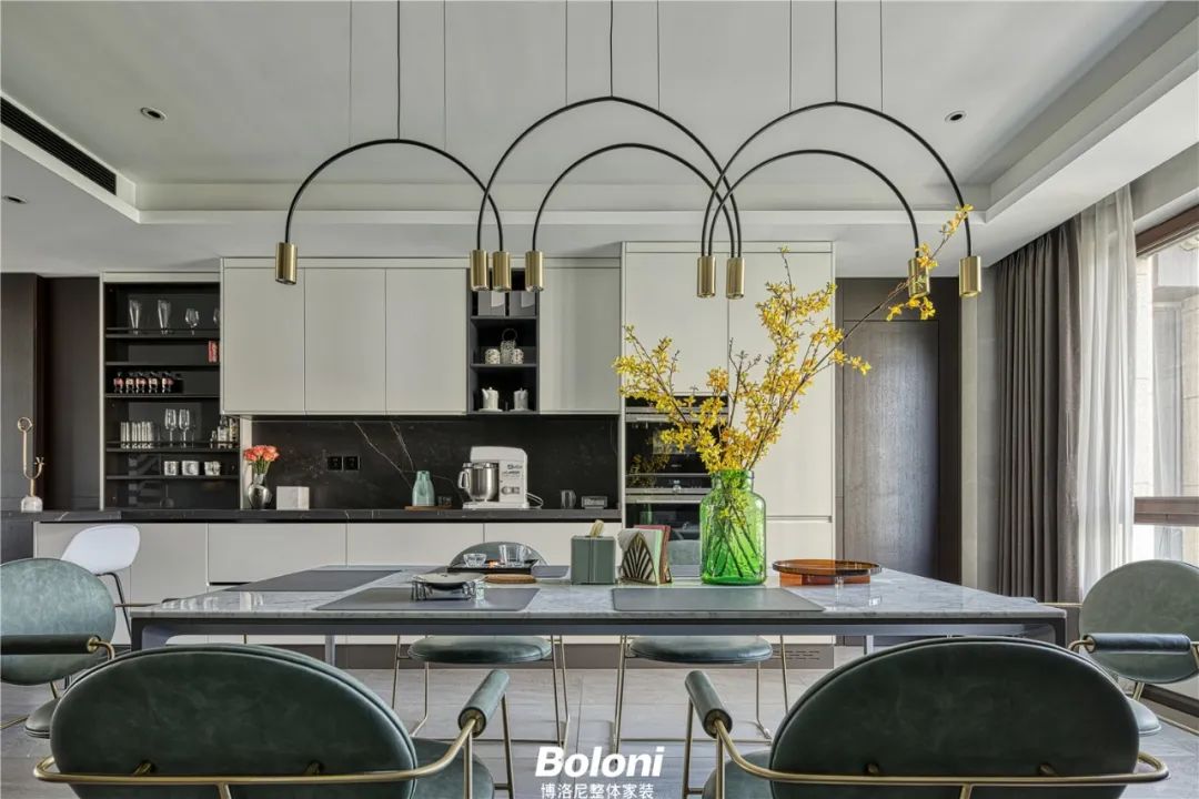 万橡府现代简约风，220㎡空间诠释不老时尚-52