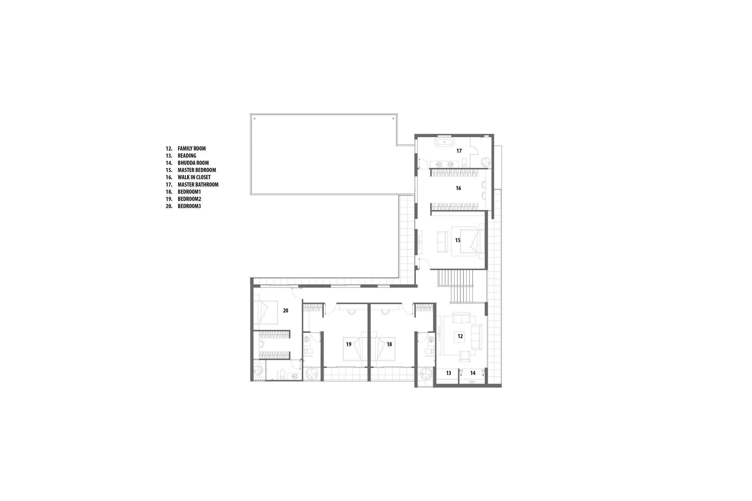 KT 住宅丨老挝丨Tomi atelier architect-30