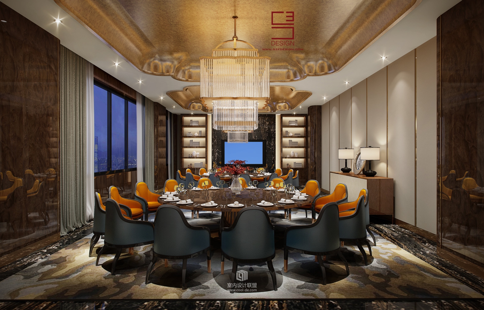 上海舍宅坊 厦门悦华酒店效果图案例~-28