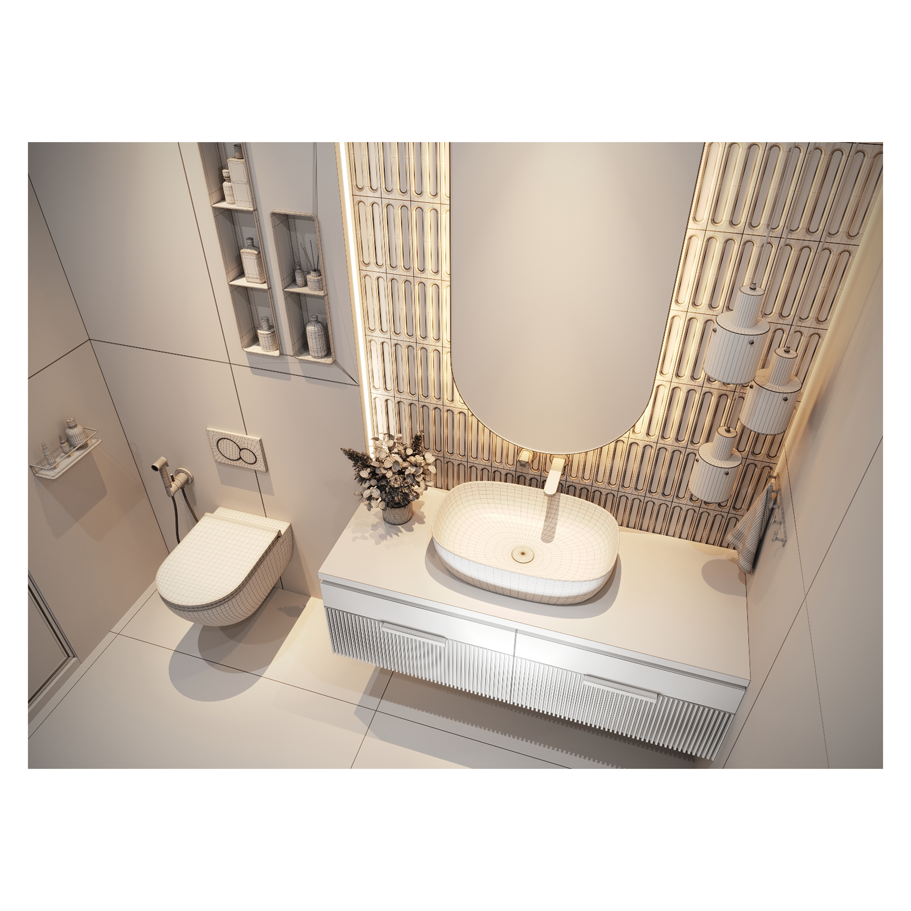 化妆室；洗手间丨印度丨Sai Krishna Ponnada-11