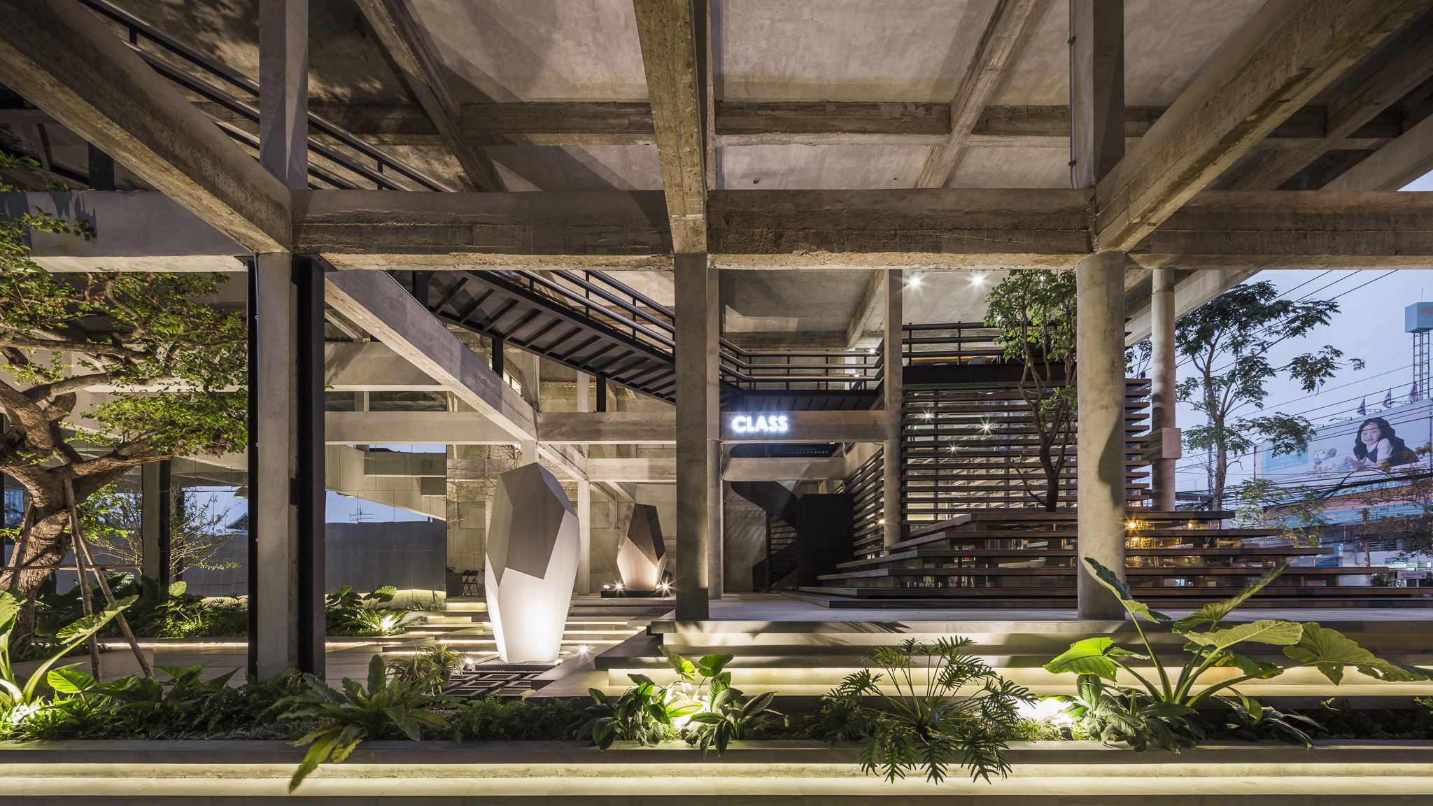 泰国废弃汽车服务中心变身高颜值设计社区-59