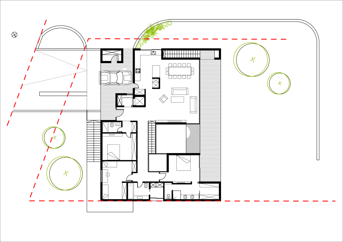 以色列 Galilee Sea 私人住宅,自然环境与建筑共融-44