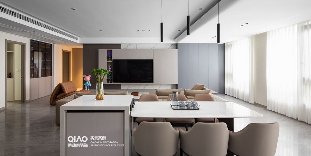 两江御园丹桂园现代简约风装修案例丨中国重庆丨重庆俏业家装饰-20