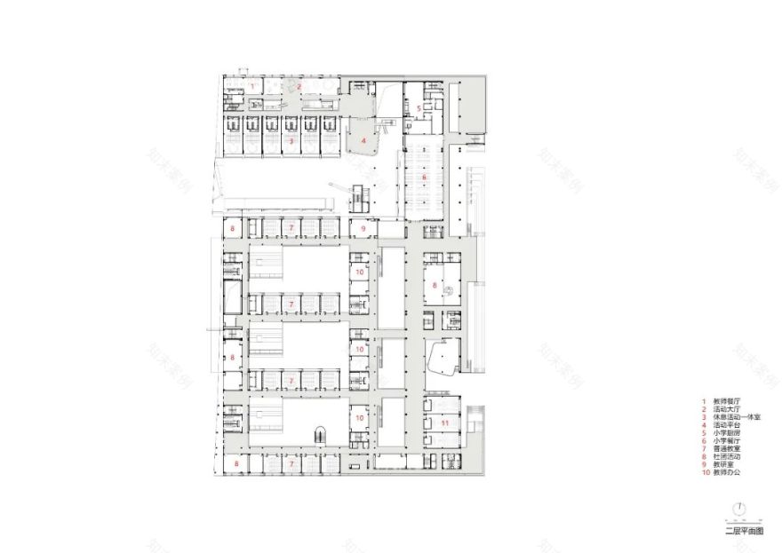 体块丰富的教学综合体:上海世外教育附属相城高新区实验小学-65