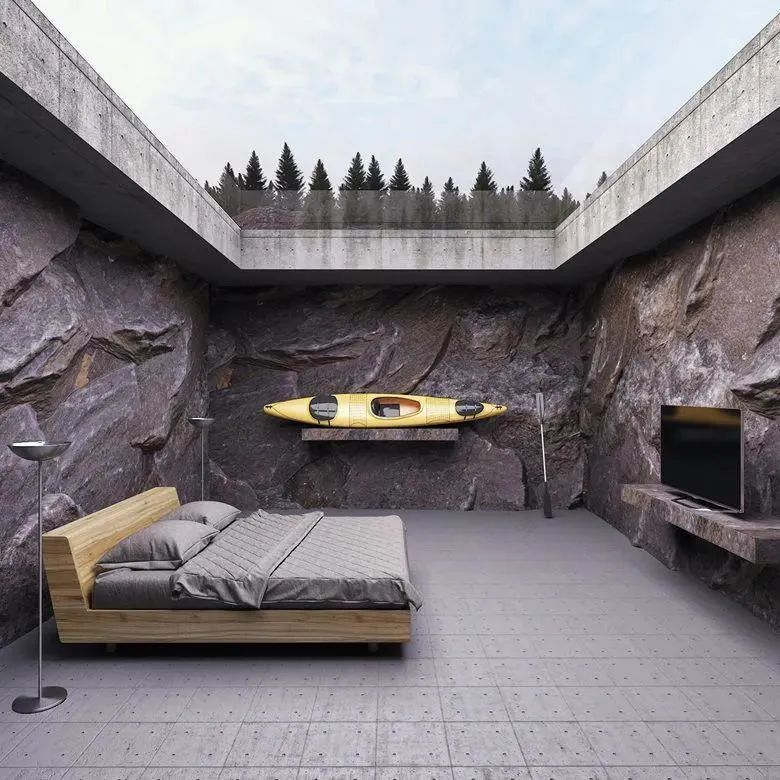 暗黑别墅的神秘魅力,大师 Reza Mohtashami 的现代设计艺术-50