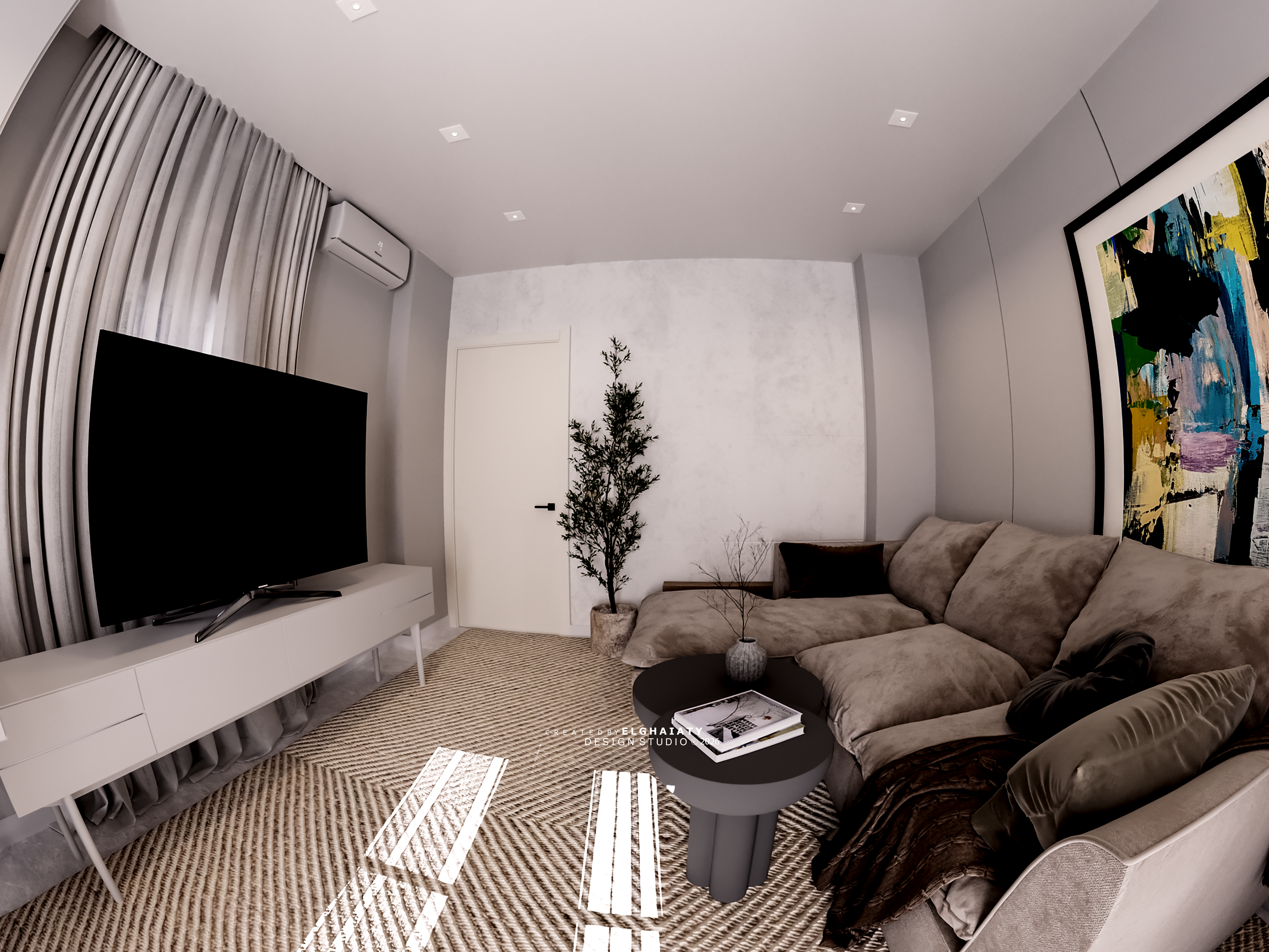 新开罗Living 3D ma·可视化项目丨埃及开罗-11