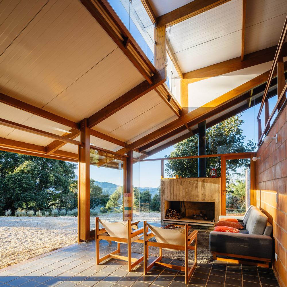 巴西半山坡住宅——自然与设计的完美融合-33