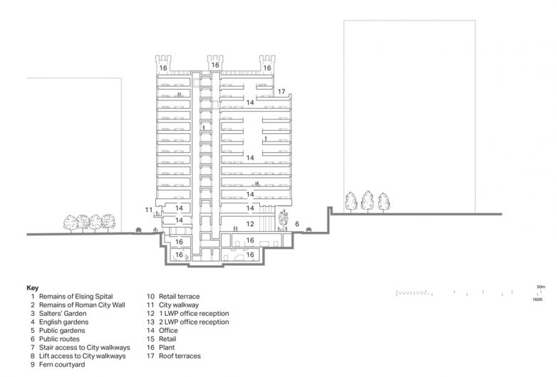 伦敦Wall Place商业建筑连接项目丨英国伦敦丨Make建筑事务所-28