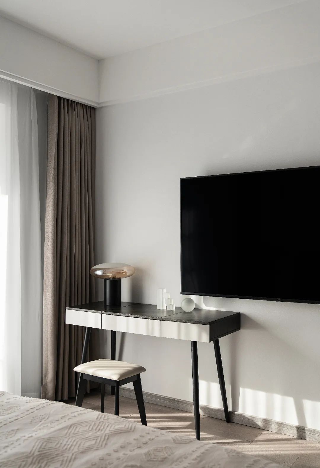 136㎡三室两厅，在幽静中绽放青春  度设计机构-20