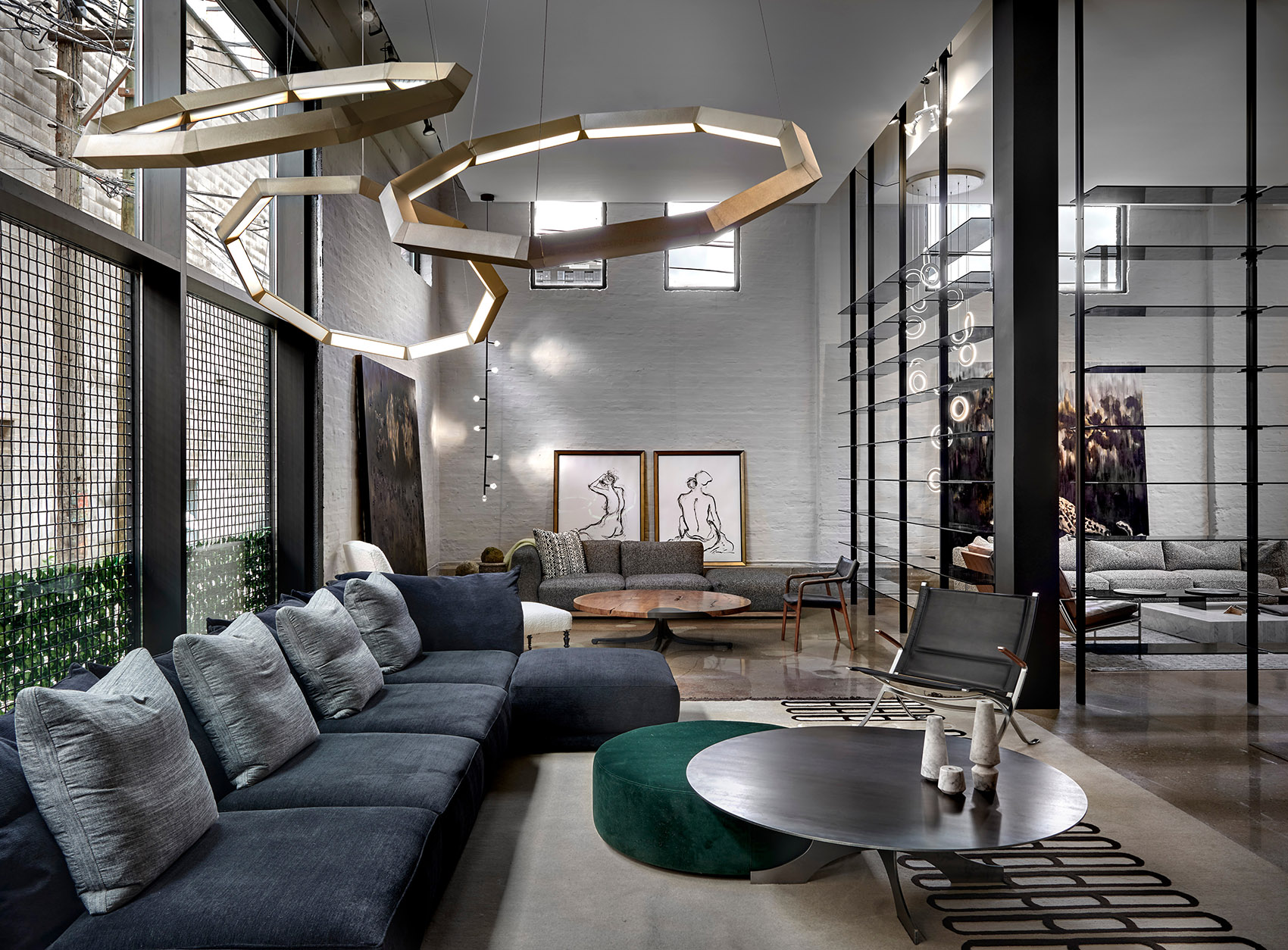 Montauk沙发展厅系列丨加拿大丨Cohlmeyer Architecture-110