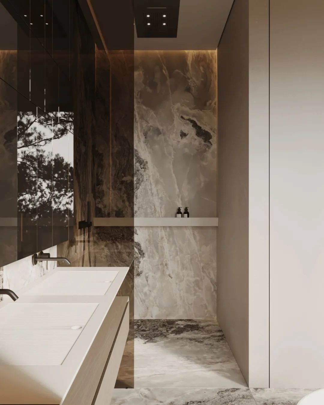 现代极简乡村别墅设计丨Yevhen Zahorodnii-22