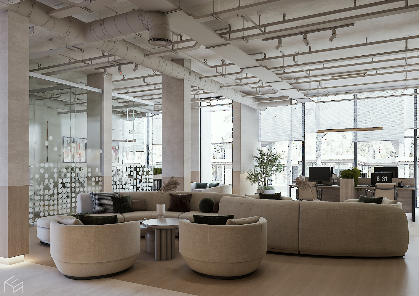 足球俱乐部办公室设计丨沙特阿拉伯-15