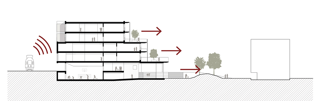 全龄的阶梯式校园：奥地利维也纳学校综合体 / SHIBUKAWA EDER Architects-31