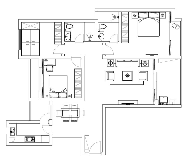 【家-米夏软装】浮云散尽，清澈雅致萦绕心间-15