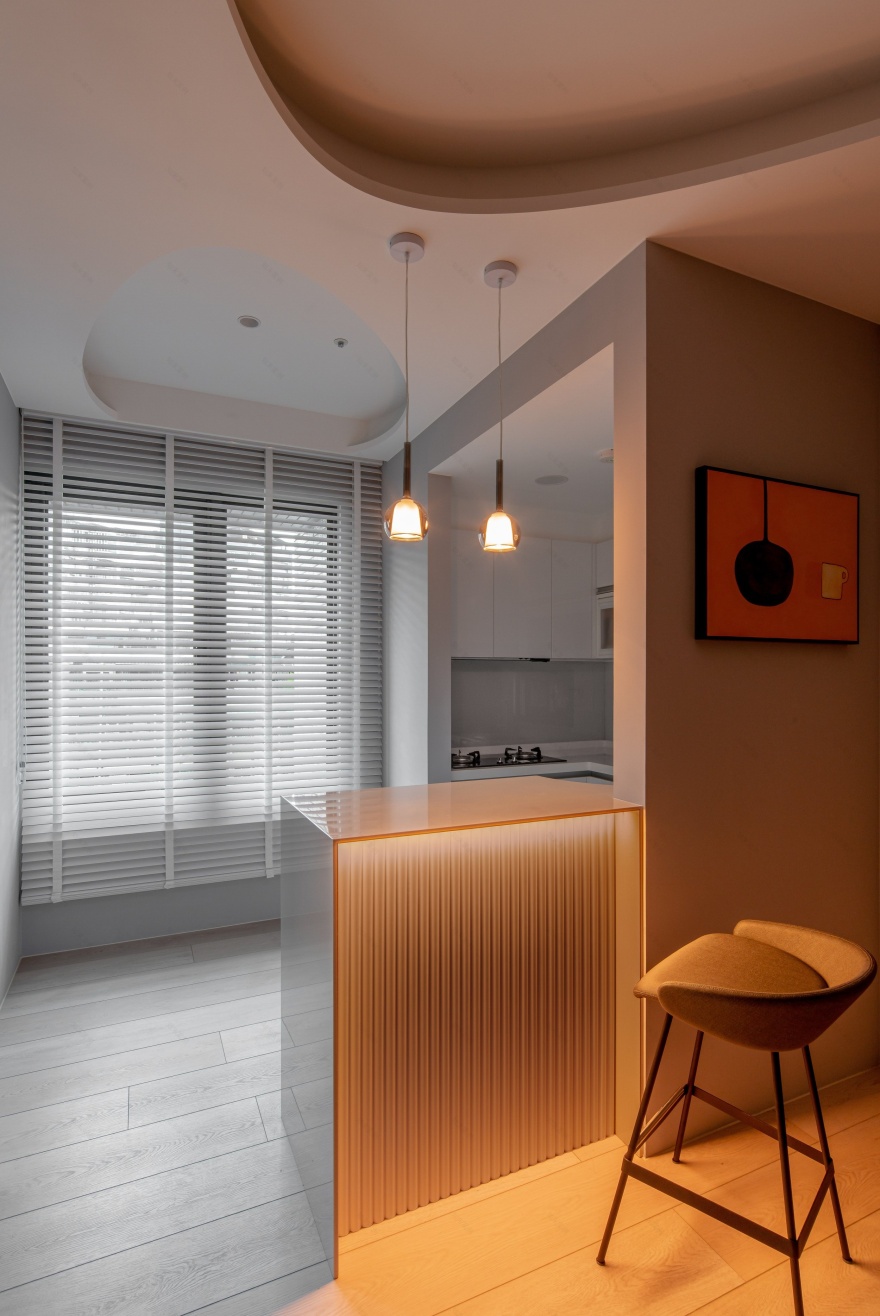 法式莫兰迪色丨程作设计Indahouse design-23