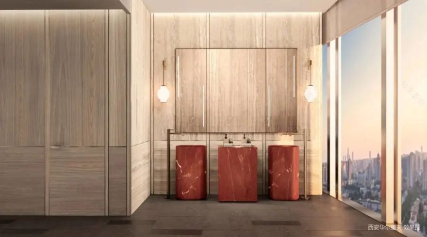 西安华尔道夫酒店丨中国西安丨Yabu Pushelberg 事务所-34