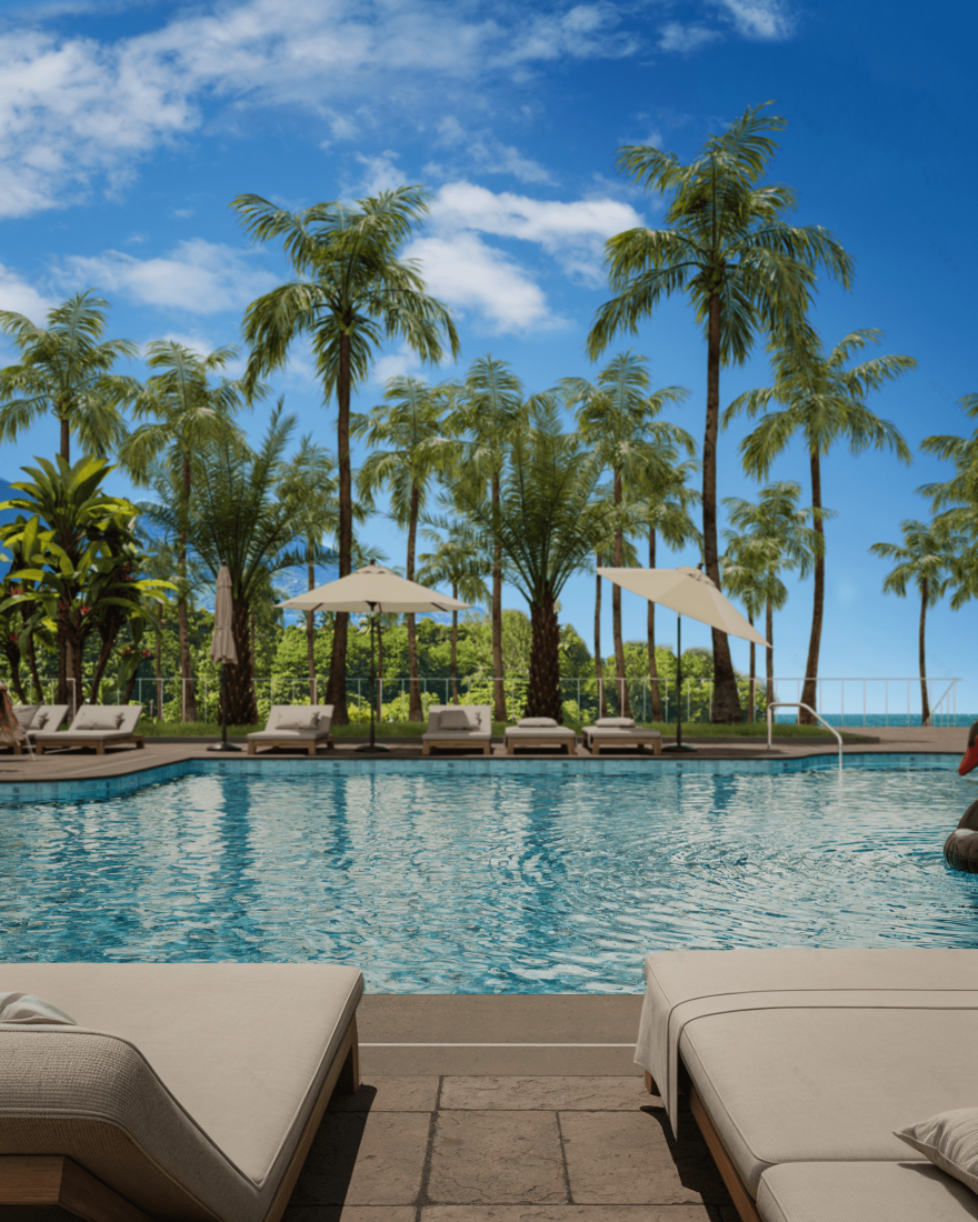 日落泳池丨Fábio Claudino-8