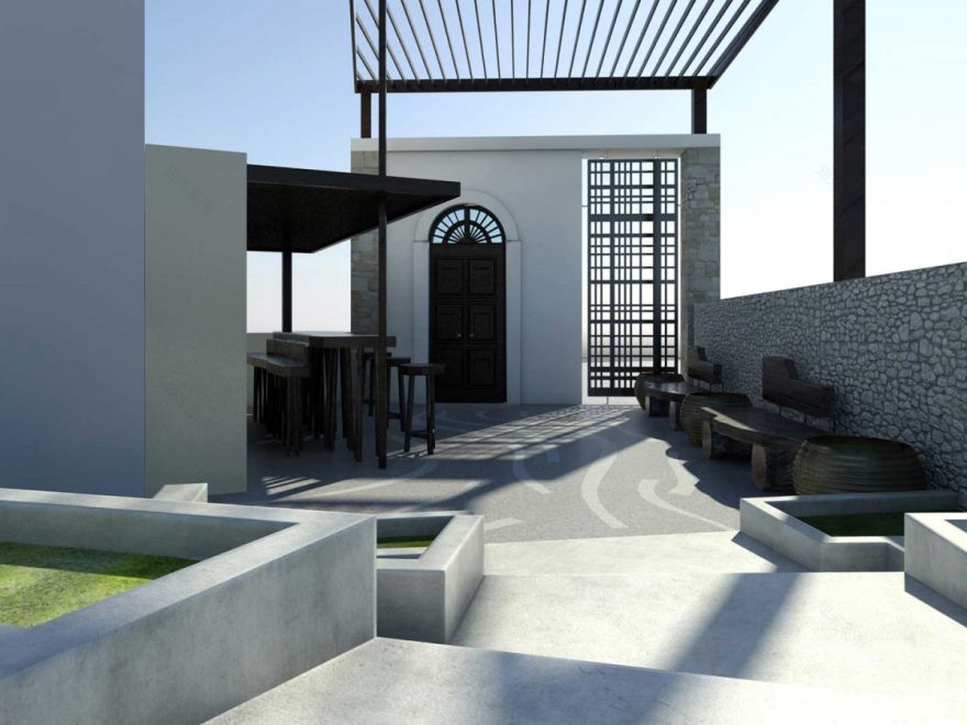 Entrance Ionian Sun - Utopia Hotel Design-2