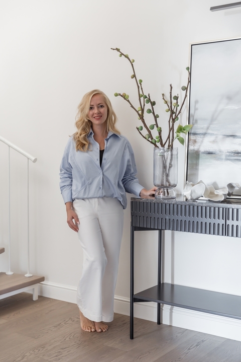 莫斯科郊外带露台的年轻家庭公寓设计丨俄罗斯莫斯科丨设计师安娜·马克西莫娃-35