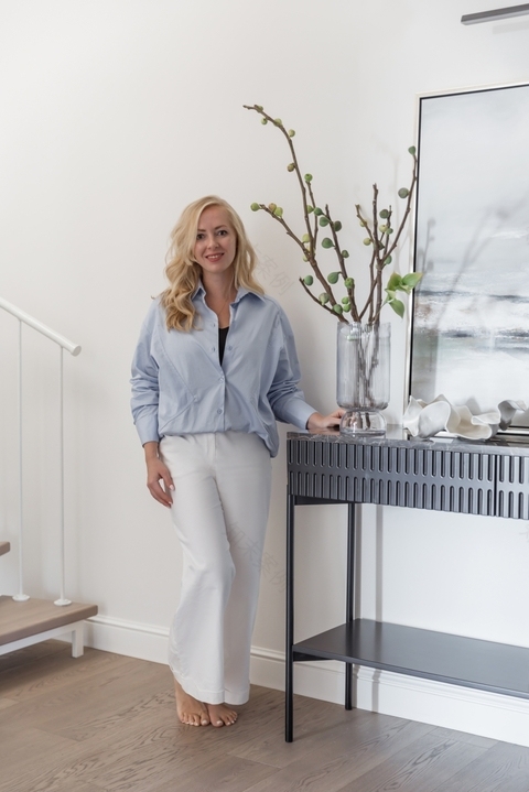 莫斯科郊外带露台的年轻家庭公寓设计丨俄罗斯莫斯科丨设计师安娜·马克西莫娃-35