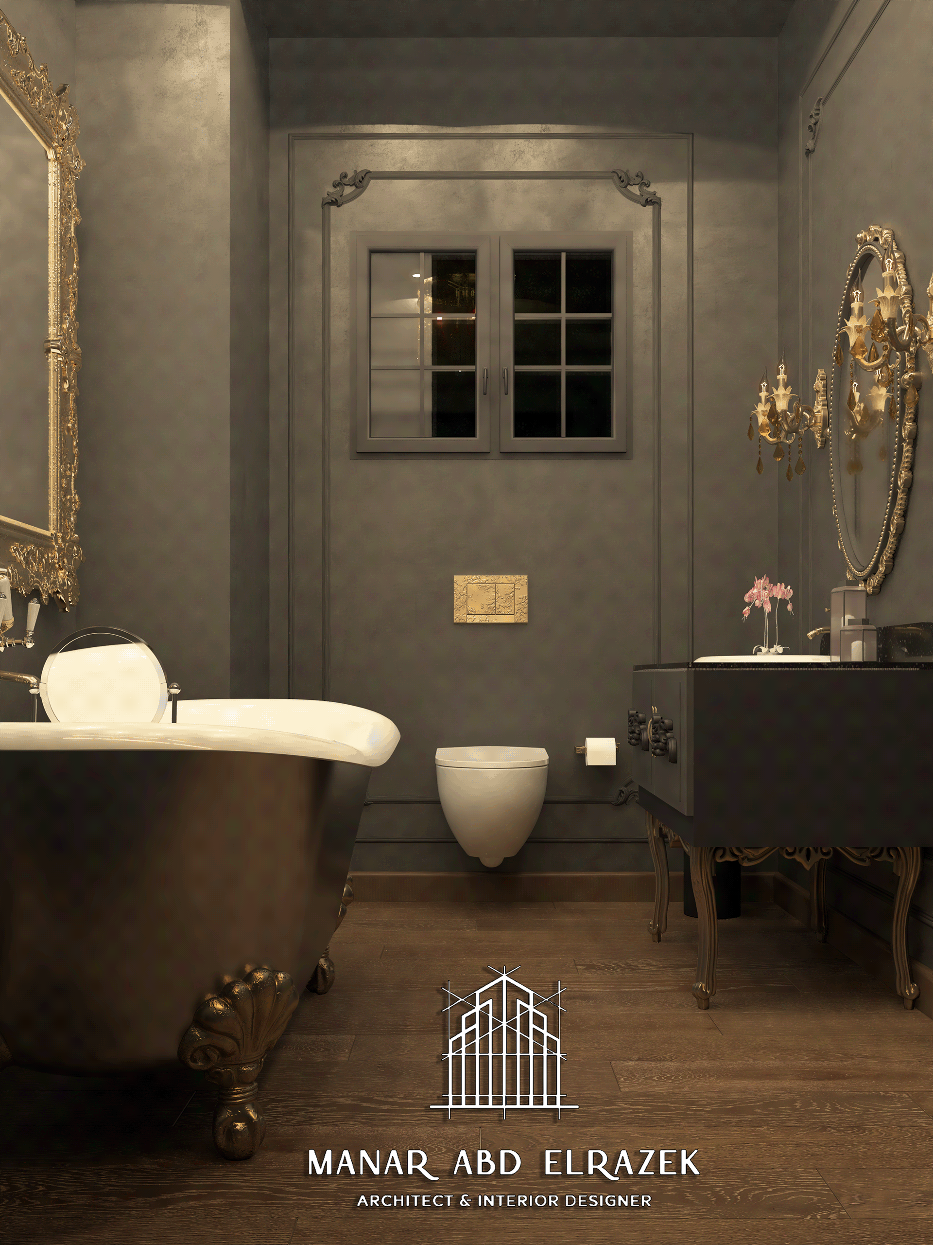 哥特女孩卧室丨卡塔尔多哈丨True Home Company-26