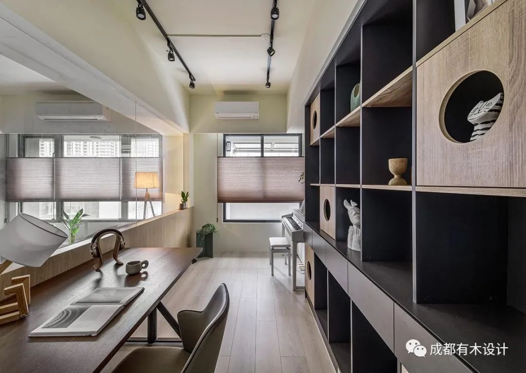 光与灰绿之间 · 简约新婚宅室内设计丨NOIICS-35