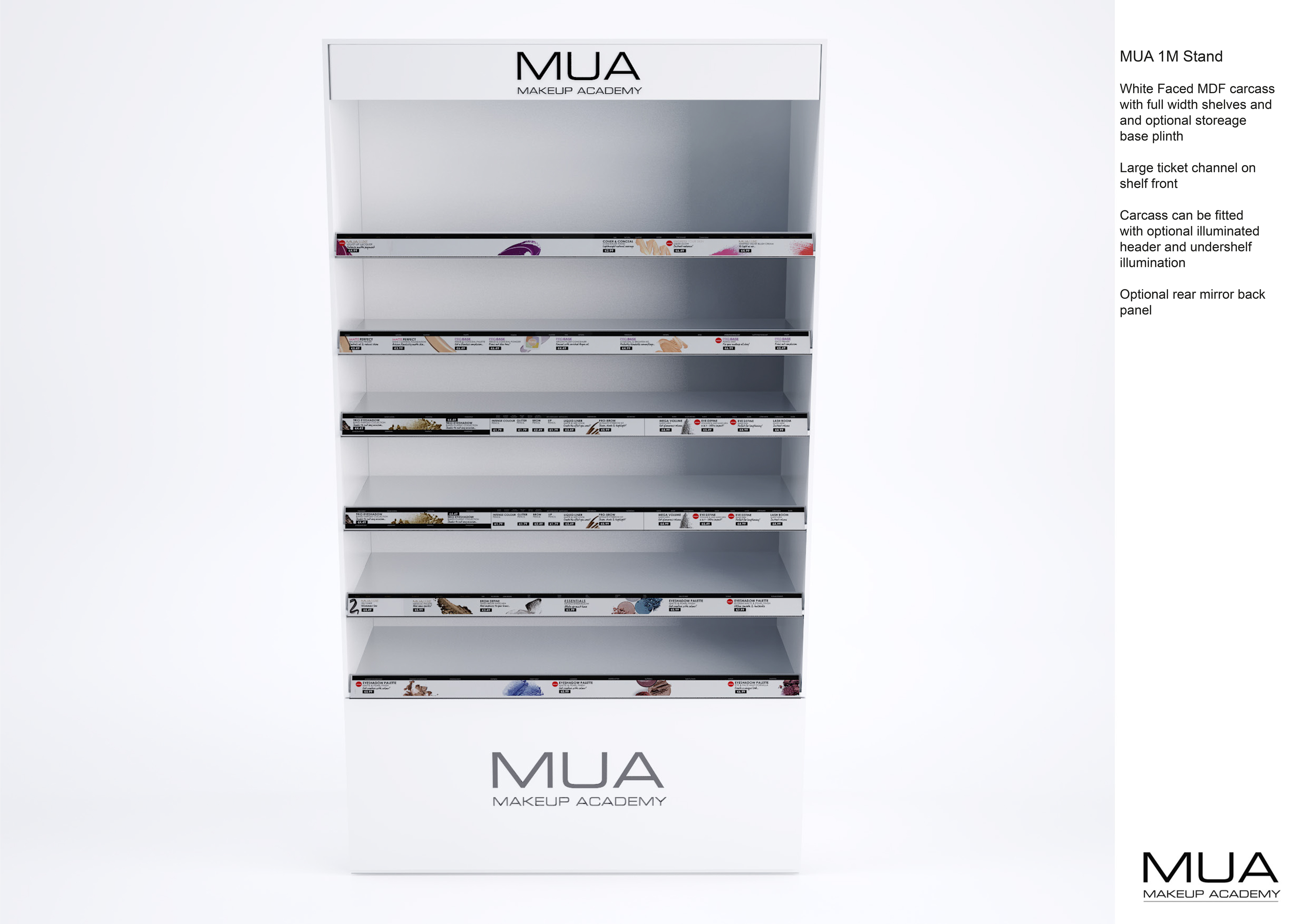 MUA Makeup Display Stand-2