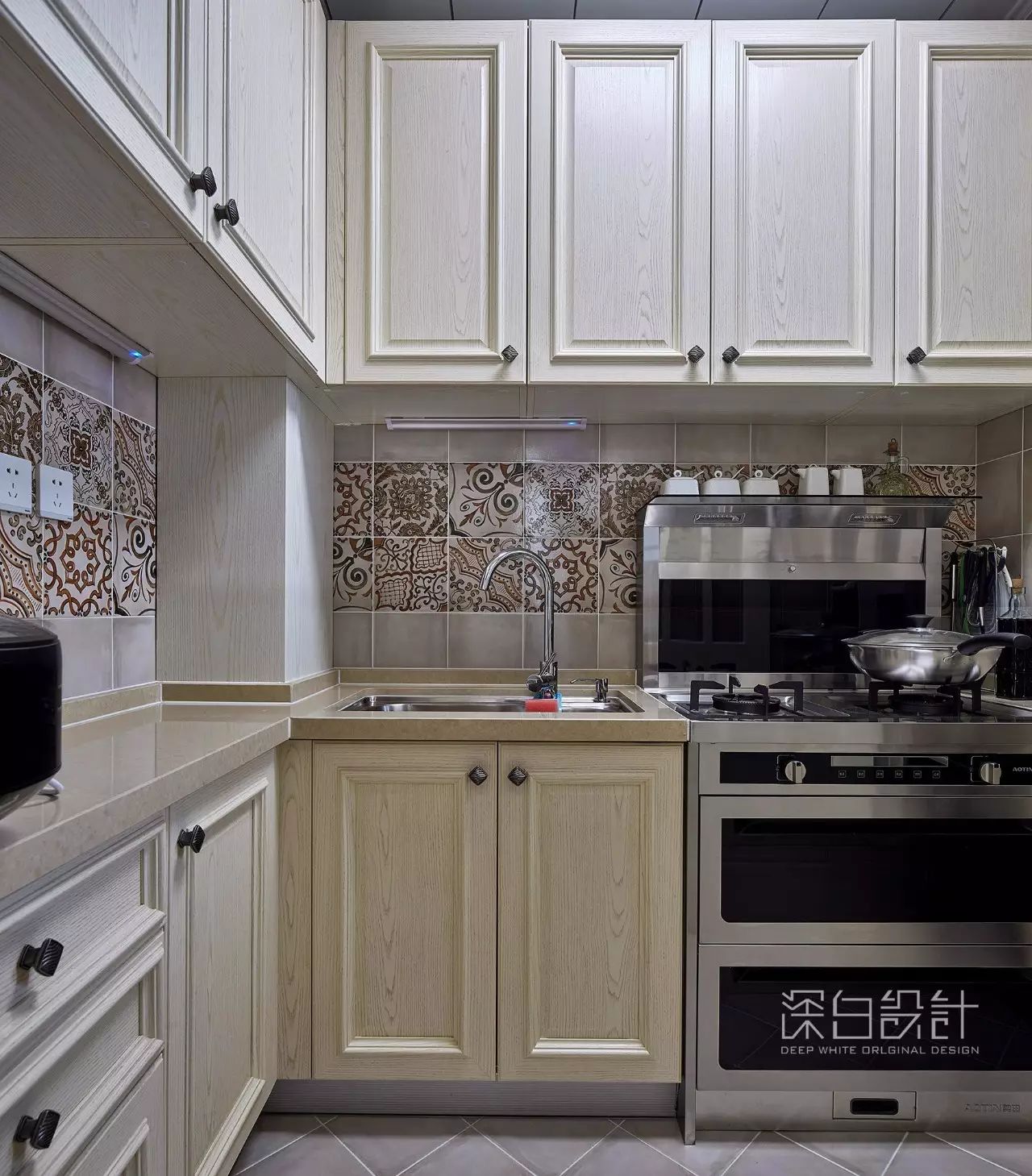 天津中粮大道美式混搭家居设计，感受小确幸的温馨时光-38