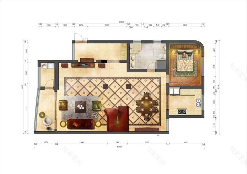 南京湖滨世纪花园老房翻新,美式新传统风格诗意栖居-9