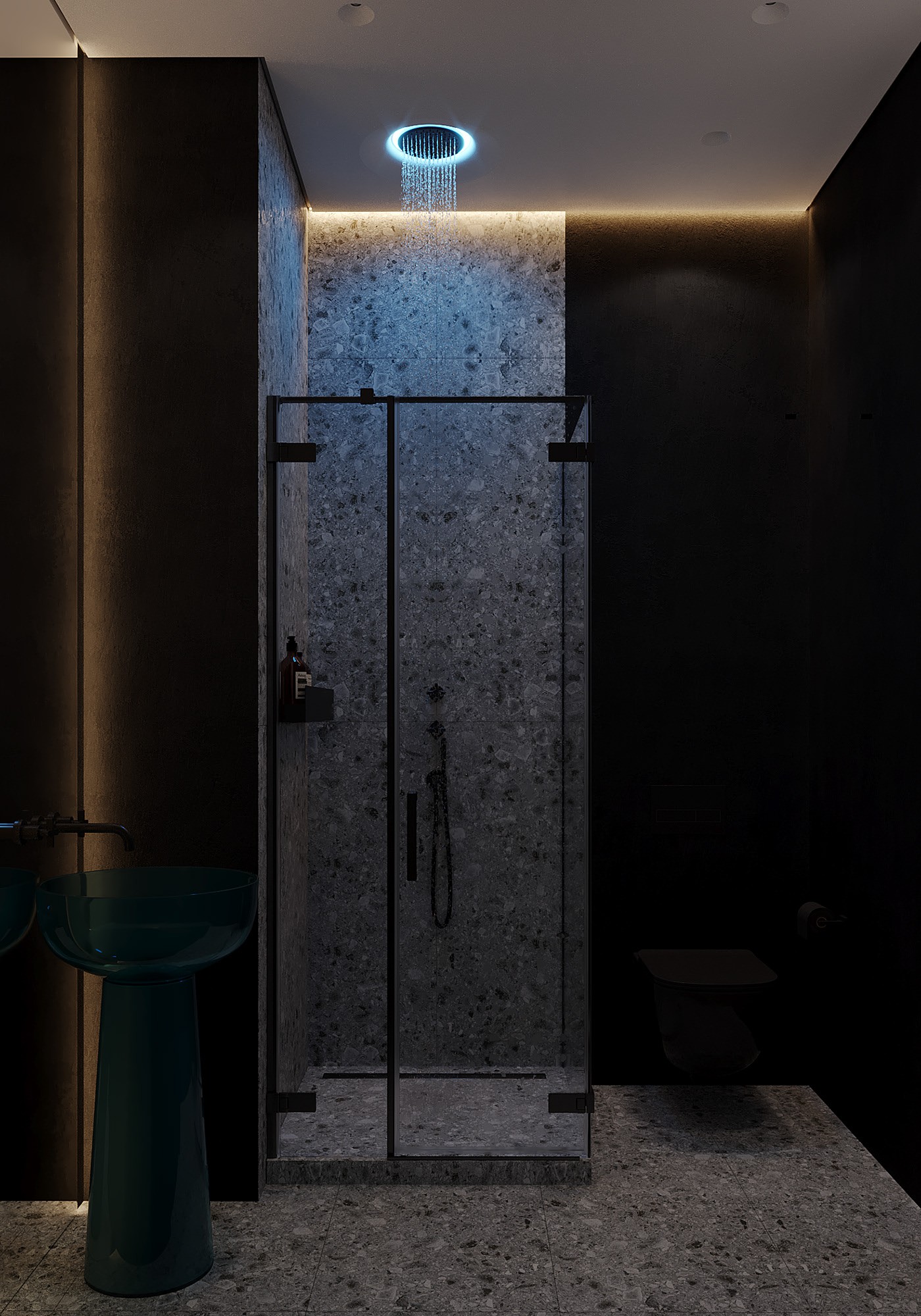 高级灰色系小空间公寓设计 超精致！-24