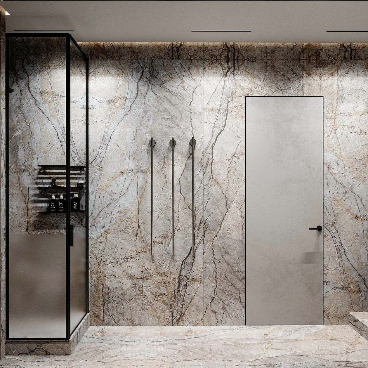 现代深色公寓 质感简约！-21