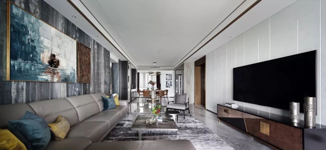 vitaCASA软装设计|质感私宅，栖于山海-4