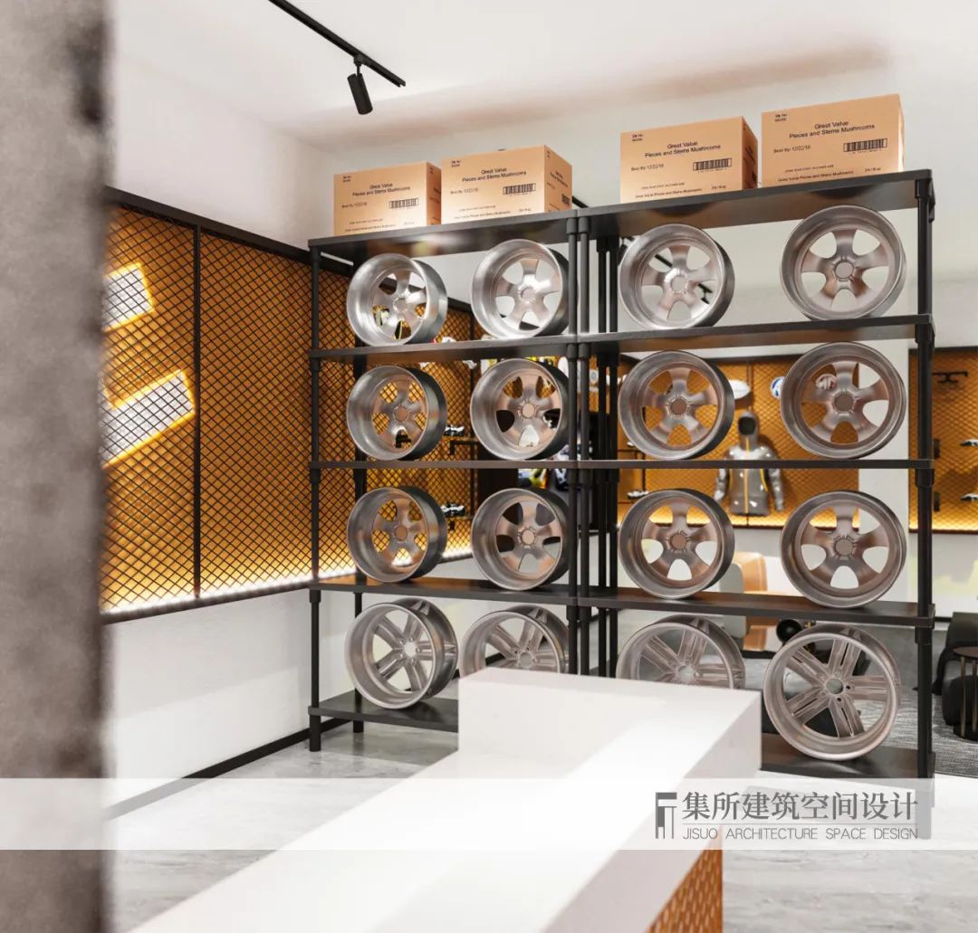 【展示空间设计】｜镀摩尔汽车美容方案设计-43