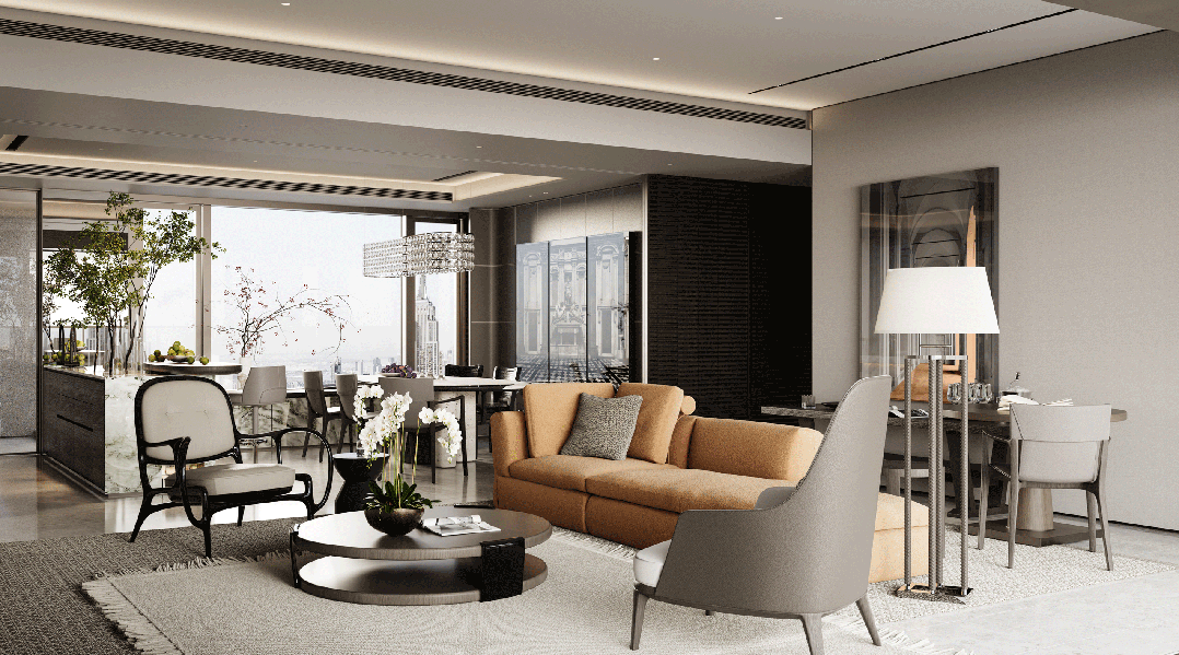 广州白鹅潭悦府室内设计丨中国广州丨DIA 丹健国际-31