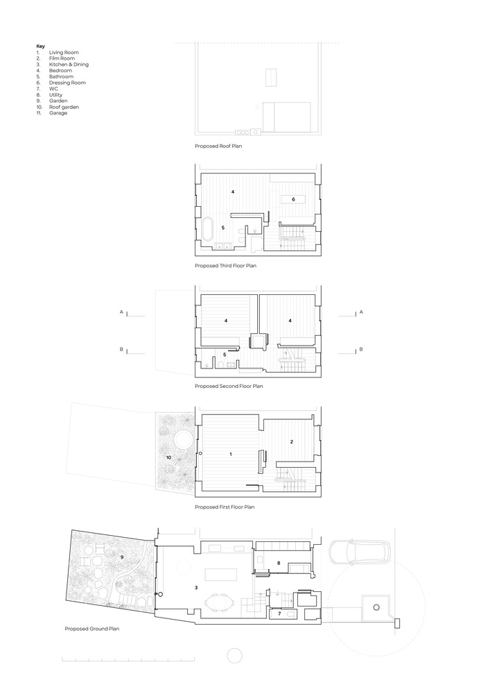伦敦切尔西混凝土别墅丨英国伦敦丨Pricegore-11