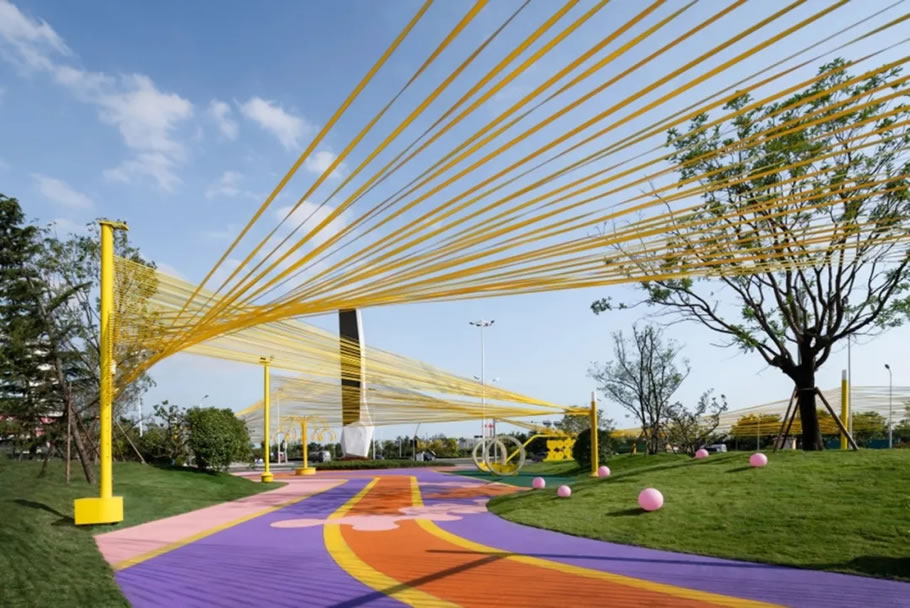 青岛金茂中欧国际城街角公园丨中国青岛丨凯盛上景(北京)景观规划设计有限公司-25