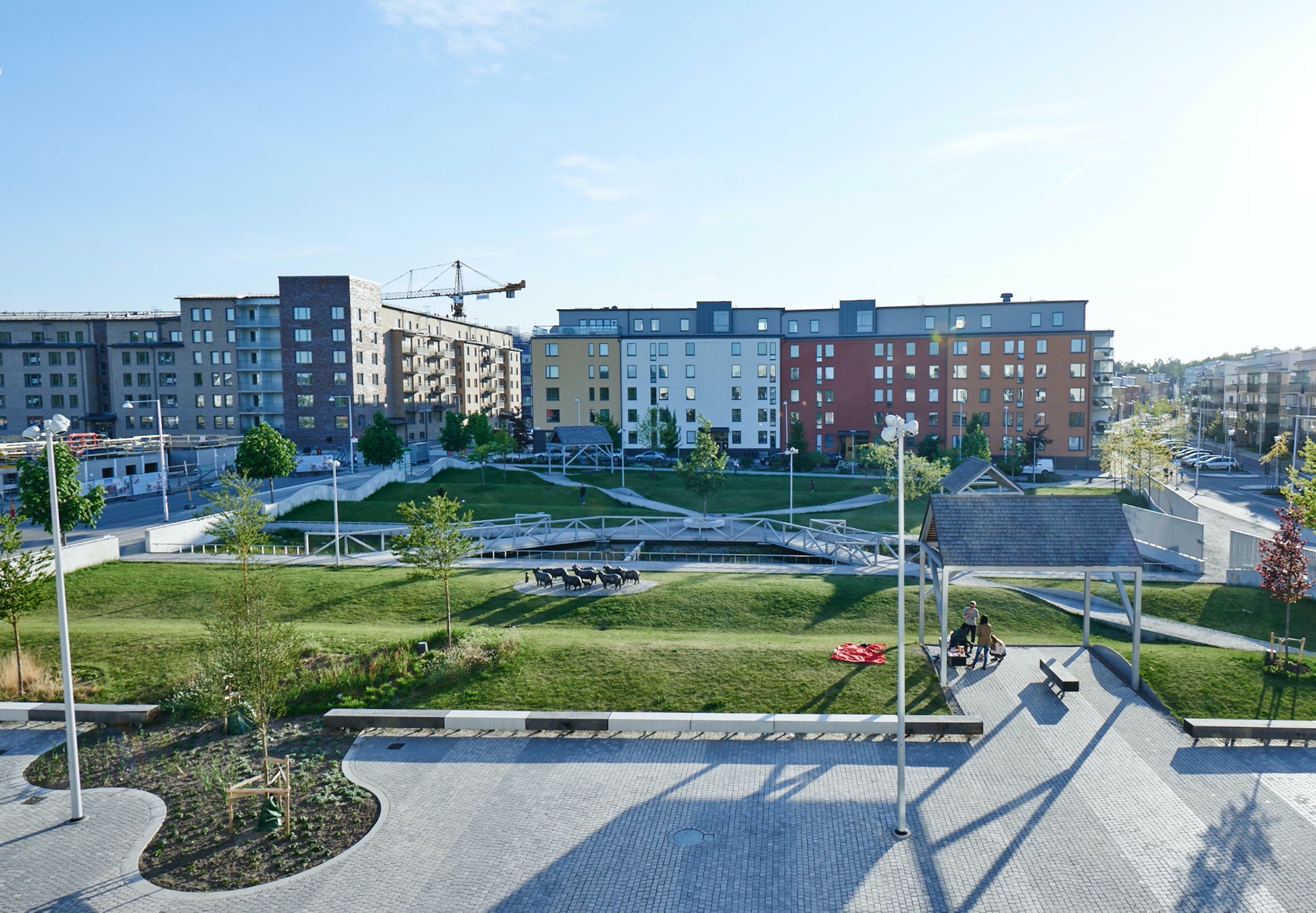 斯德哥尔摩“镜池公园”的精致景观设计-0