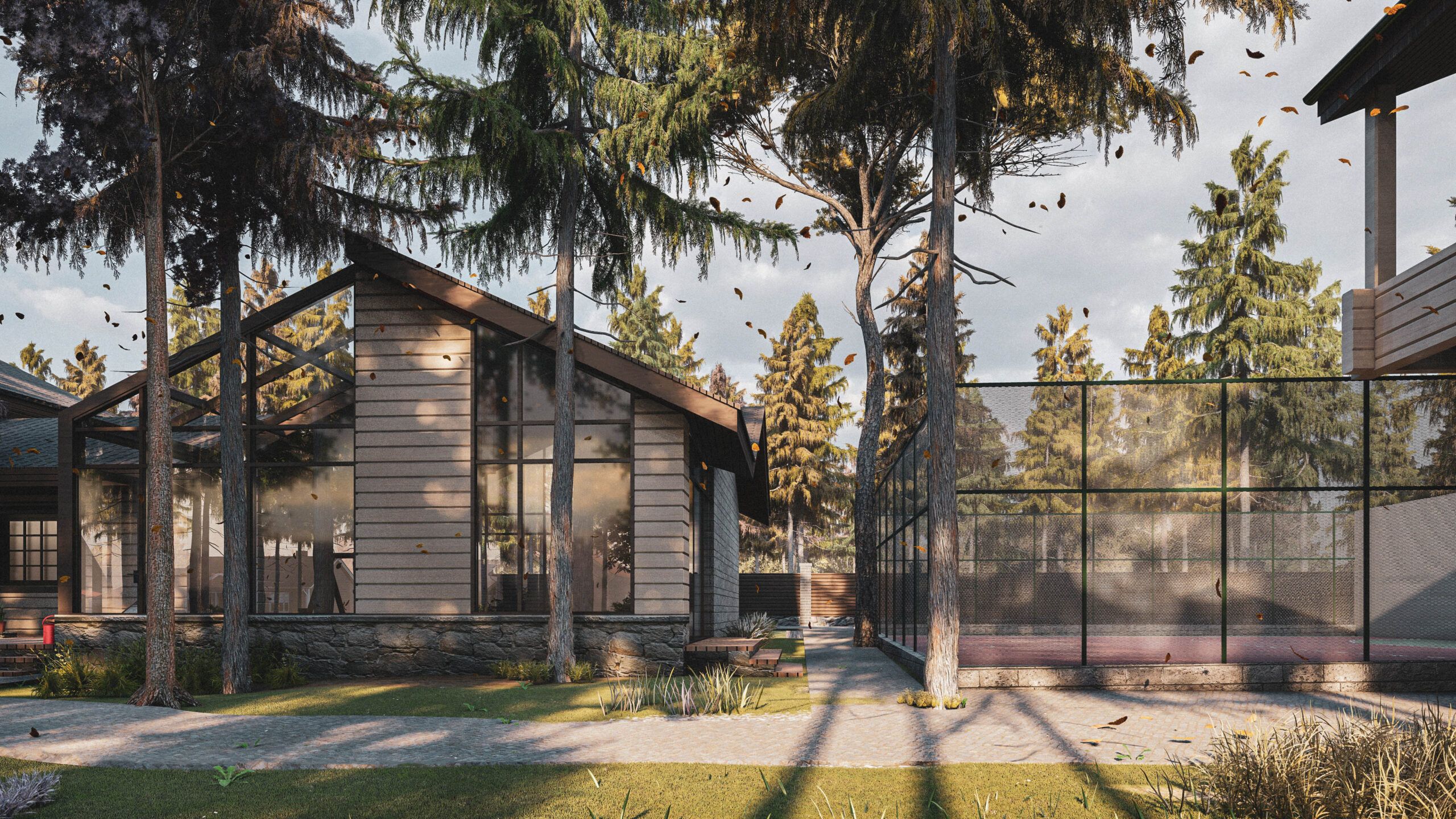 森林中的私人住宅560㎡项目丨ARXY工作室-19