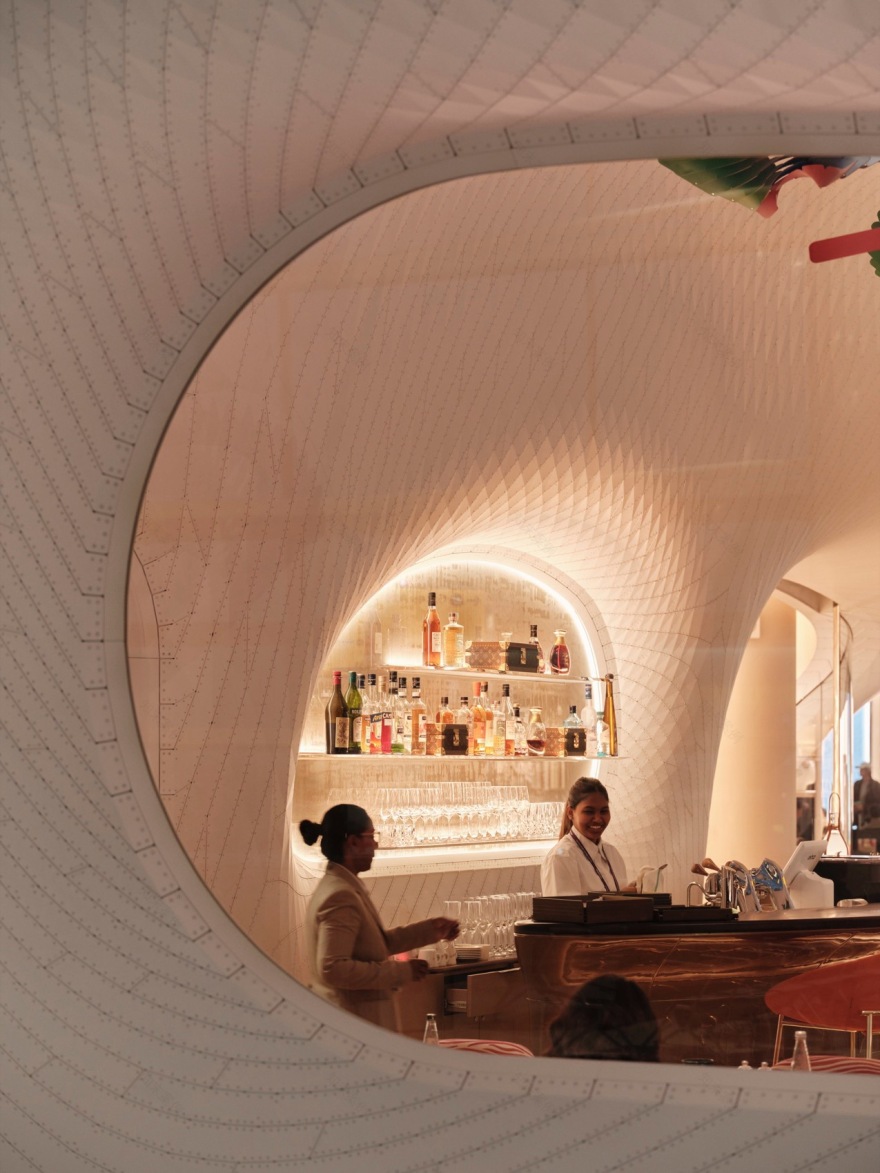 希思罗2号航站楼路易威登体验空间丨英国伦敦丨Marc Fornes,THEVERYMANY,与路易威登建筑部合作-19