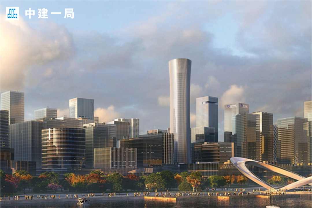 大湾区新地标＋1！中建一局承建的大家财险深圳总部大厦项目亮灯-76