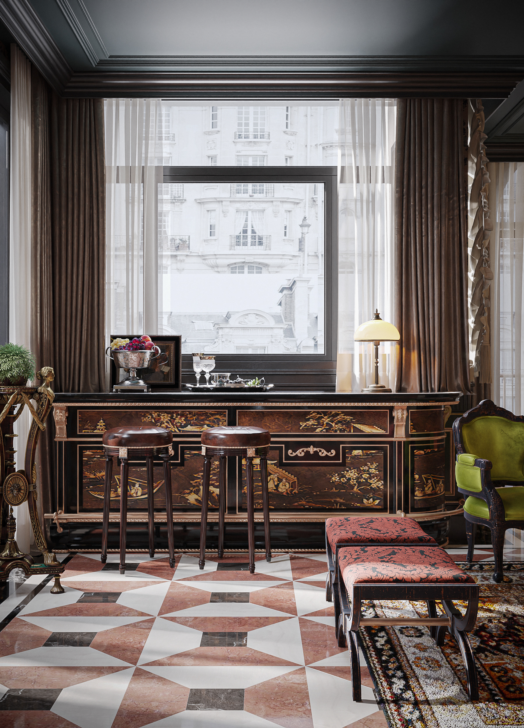 黑暗的客厅丨越南河内-19