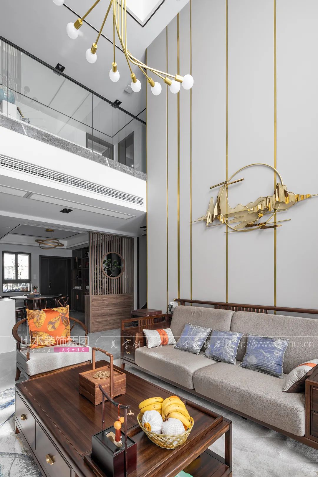 山水·爱家说 · 豪门金地新中式之家丨高泉-26