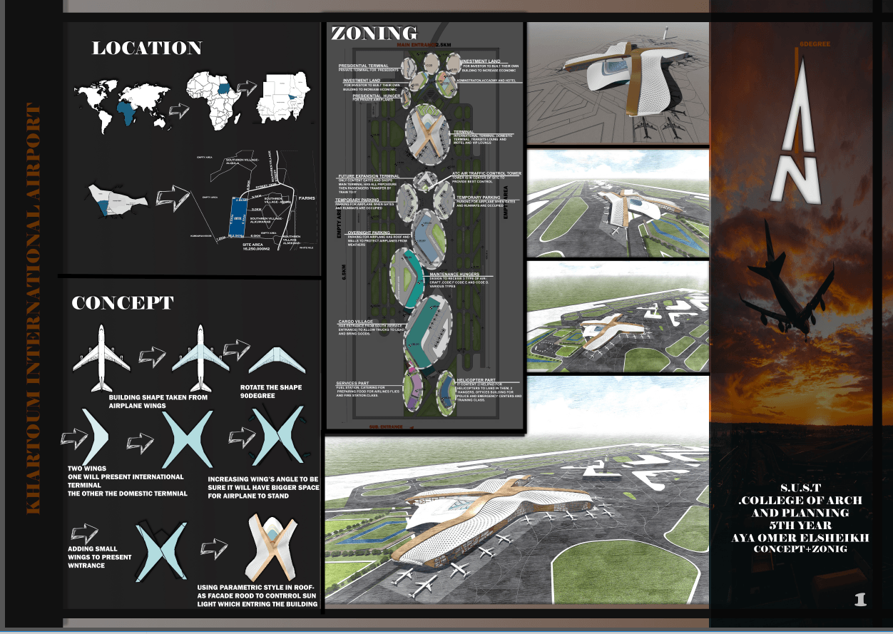 Graduation project - Khartoum international airport-1