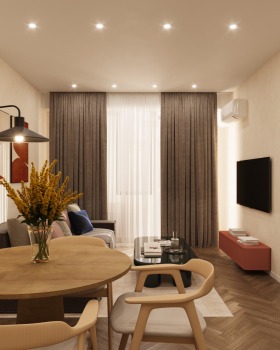 Project 26. 40m2 apartment design, Tbilisi,Georgia