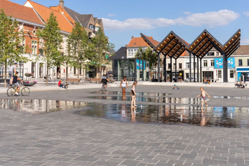 Vilvoorde大广场翻新项目丨OMGEVING,OM,AR architecten等多家-8